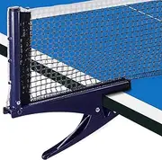Hbaushun Collapsible Table Tennis Net,Training Competition Professional Ping Pong Net Portable Posts with Adjustable Strength Clip,Stable Base for Standard Table