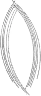 ibasenice 10pcs Folk Guitar Fret Wires 200mm Length Guitar Fret Wire Replacement for Acoustic Electric