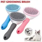 Pet Hair Grooming Brush For Dog Cat Deshedding Tool Rake Comb Fur Remover Reduce
