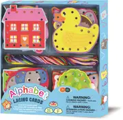 Alphabet Lacing Cards