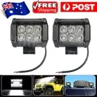 2pcs LED Work Light Bar Flood Spot Lights Driving Lamp Offroad Car Truck SUV 12V