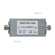 BPF Band Pass Filter 100W Anti-interference RF Accessory with M-type Connector