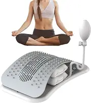 Back Stretcher - 14.96 Inches Back Cracker Board | Lower pain reliefs | Spine decompressions Device | Multi-Level Support Board for pain reliefs, Ergonomic Lower Stretcher