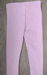 NWT GIRLS GARANIMAL SPARKLE STRETCH PANTS COLOR PURPLE SIZE 4T