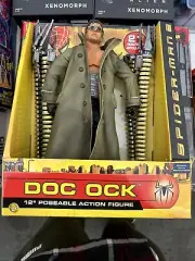 Vintage Spider-Man 2 Doc Ock 12" Poseable Action Figure 2004 ToyBiz New