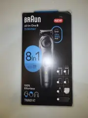 Braun All-in-One Style Kit Series 5 5480, 8-in-1 Trimmer for Men with Beard Trim