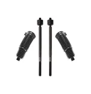 4 New Pc Suspension Kit for Ford Mazda Mercury Inner Tie Rod Ends Bellow Boots (for: Mazda)