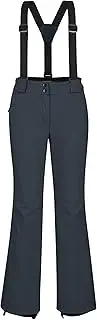 [Outdoor Ventures] Women's Ski Pants Ski Trousers Waterproof Snowproof Thermal Ladies Snow Pants Adjustable Waist & Detachable Braces for Skiing, Snowboarding