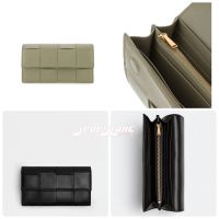 BOTTEGA VENETA BV FLAP WALLET 大編織長夾（667433VCQC48425)