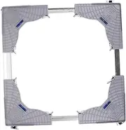 SEWOART Universal Fridge Stand Mobile Rack for Washing Machine Adjustable Base Anti-Slip Stabilizing Platform