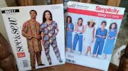 UNCUT Easy Simplicity 4552 See & Sew B6617 Plus Sz. Women & Men Sewing Patterns