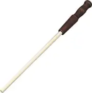 Ceramic Knife Sharpener | 12" Overall ~Made in USA~ Wood Handle Honing Rod [NEW]
