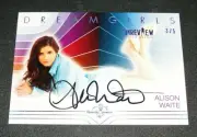 2016 Benchwarmer ALISON WAITE Dreamgirls PREVIEW Rainbow Holo Auto/5 PLAYBOY Hot