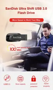 Sandisk CZ410 USB 3.0 Flash Drive 128GB/64GB/32GB Pen Drive USB