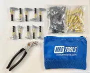 25 3/16 & 25 5/32 Zephyr Kwik-Lok Cleco Fasteners + Pliers, Clamps (KZ4S50-4SG)