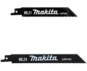 MAKITA Saber Saw Blade No,21 No,24 10Pac(5pcx10) For Steel SKH-56