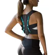VANRORA Posture Corrector for Women and Men, Back Brace Fully Adjustable Small/M