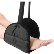 Leg Pillow Memory Foam Travel Footrest Flight Cushion Hammock