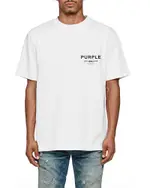 Purple Brand Jersey Graphic Logo Tee