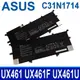 ASUS C31N1714 3芯 原廠電池 ZenBook Flip 14 UX461 UX461F (5折)