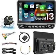 CLSSLVVBN 10Inch Android 13 2+32G Car Electronics Accessories Android 10Inch Double DIN Car Stereo Easy Installation