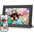 Digital Picture Frame WiFi 10.1 inch HD 1280x800 Digital Photo Frame Touch Sc...