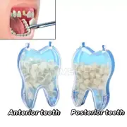 Dental Temporary Porcelain Crown Posterior/Anterior Teeth Cap Molar Dental Resin