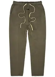 Fear OF God Forum Logo Cotton Sweatpants - Olive - L L