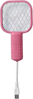 Electric Fly Swatter Racket - Fly Swatter Electric Zapper,Safety Mesh Defense Lamp for Indoor Home Bedroom Outdoor Patio Camping Backyard