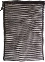 Equinox Nylon Mesh Stuff Bags - Set of 2, 11" x 16", Black - Perfect for