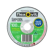 10 Pack - Flexovit 100mm X 3.2 X 16 Cut off wheel - Masonry