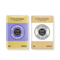 在飛比找環球Online優惠-LOCCITANE 歐舒丹 乳油木皂2入組-乳油木牛奶皂(2