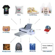2023 A3 L1800 DTF Digital Printer T-shirt Printing Machine With RIP Software