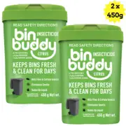 2x Bin Buddy Fresh Citrus 450g