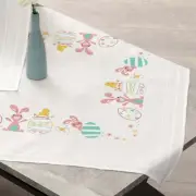 Craftways® Bunny & Eggs Table Topper Stamped Embroidery Kit