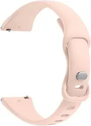 [BKUANE] Slim Narrow Bands for Garmin Vivoactive 3/3 Music/Forerunner 245/645/Vivomove HR/Venu Sq 20mm Soft Silicone Sport Wristbands