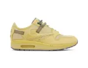 Nike Air Max 1 Travis Scott Cactus Jack Saturn Gold Size 9 US Mens Sneaker Shoes