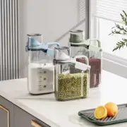 Airtight Food Storage Containers Cereal Dispenser Storage Box Rice Organizer