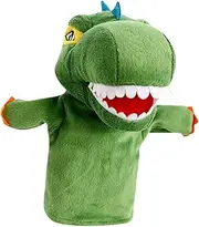 Dinosaur Hand Puppet Plush for Adorable Plush Dinosaur Finger Puppet for Imaginative Play for Boys and Engaging Storytelling and Role Play Activities