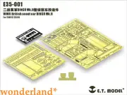 ET Model E35-001 WWII British scout car DINGO MkII Detail Up Set ForTAMIYA 35018