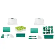 Seedling Tray Mini Greenhouse Seed Starter Kits for Indoor and Outdoor Planting