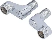Shower Faucet Swing Adapter, Good Sealing to Use Corrosion Resistant Shower Faucet Swing G1/2 to G3/4 for Home for Bathroom