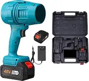 Biniveil Blower Cordless - Super Power Air Duster - Variable Portable Leaf Blower with Battery and Charger for Grass Lawn Driveway Patio Garden Camping Snow Car Computer