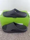 Size 6 Women's (4 Men's) Crocs Mellow Slide Black Slip On Open Toe Sandals