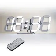 KOSUMOSU Digital Clock LED Wall Hanging Table Clock Automatically Sensitive Brig