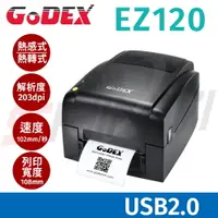 在飛比找樂天市場購物網優惠-GoDEX EZ120(203DPI) 桌上型條碼機 熱感+