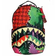 Sprayground Cut Up Stitched Up Zombie Backpack B6773 20L Large Capacity Bag