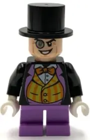 Lego New The Penguin Bright Vest Batman Minifigure