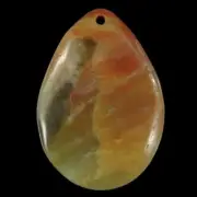 BH06511# Natural Beautiful Multi-color Amazonite Pendant Bead Gemstone 1 Pcs