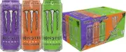 (15 Pack) Monster Ultra Violet Sunrise Paradise Energy Drink, Zero Sugar, 16oz